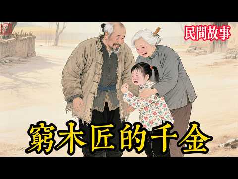 窮木匠撿到富家千金，親生父母500兩白銀上門！老夫妻心碎欲絕，孩子一句話讓人淚崩！#民间故事 #故事頻道 #听书 #民間故事 #有聲書 #說書 #睡前故事 #情感