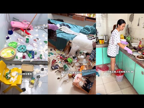 Exhausted Mom of Twin Girls Shares Her Daily Cleaning Routine 💔 | Invisible Labor of Marriage