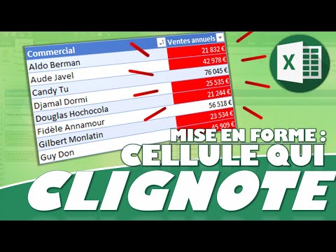 Comment faire clignoter une cellule Excel ? La mise en forme dynamique