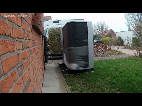 Wärmepumpe beim Abtauen 23.12.2025