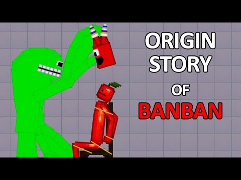 I Turn Melon Human Into BANBAN Monster - Garten Of BanBan - People Playground