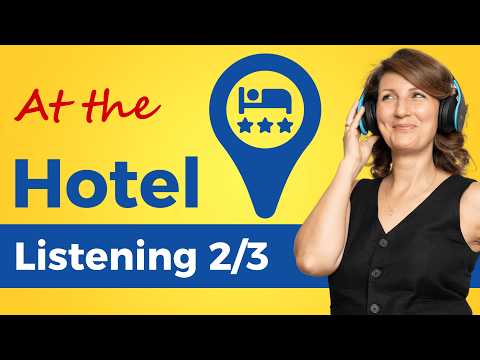 Hotel English – Essential Vocabulary & Phrases for Your Stay | Easy Holiday English Course