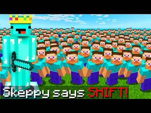 100 Player Simon Says in Minecraft!