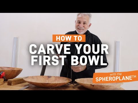 How to Carve a Bowl with the SpheroPlane | Tutorial with Kevin Inkster