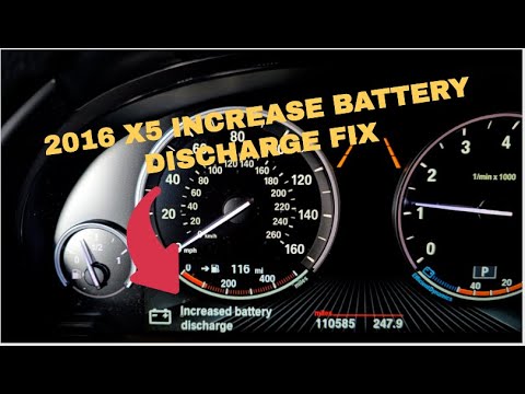 How To Fix 2016 BMW X5 Increase Battery Discharge Symptoms