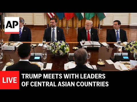 LIVE: Trump meets with leaders of Central Asian countries