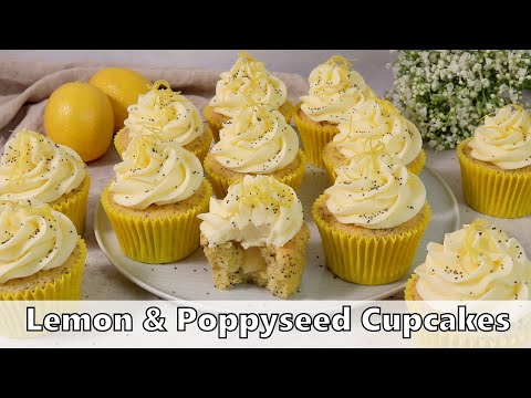 Lemon & Poppyseed Cupcakes Recipe