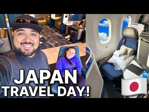 Japan 2025 Travel Day Vlog! 🇯🇵 Flying From LAX To Tokyo In United Polaris Business Class!