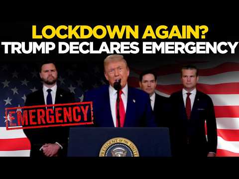Trump Speech Live | US President Just Declare Emergency | Trump New Message To America | Iran