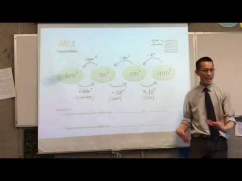 Area Conversion (Introduction to the conversion between area units)
