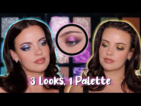 3 Looks Using The Danessa Myricks LIGHTWORK VII The Freedom Palette | 3 Looks 1 Palette