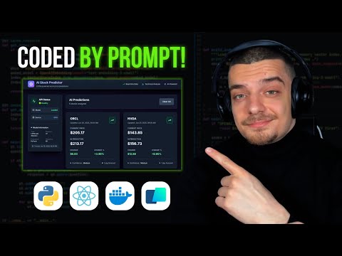 Coding A Full Stock Prediction Tool By Prompt (Warp, Python, React)