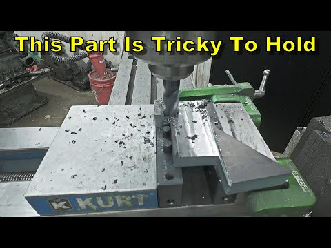 Making A Very Heavy Duty Bandsaw Blade Guard | Workholding Odd Shapes