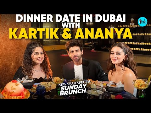 I Accidentally Crashed Kartik & Ananya’s Dubai Date 😳| Sunday Brunch @curlytalesme