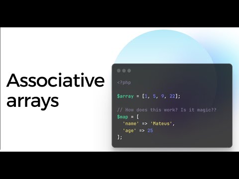 How associative arrays work internally