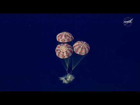 WATCH FULL: Artemis II crew splashes down after historic 10-day mission