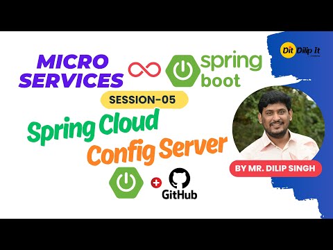 Micro Services | Session 05 | Spring Cloud Config Server | Integration with GitHub Repository