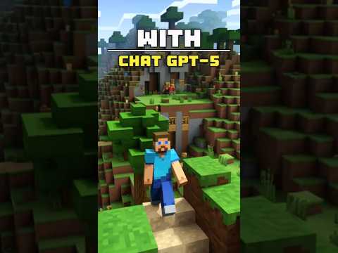 ChatGPT-5 Built Me a Minecraft Game #artificial #minecraft #creative