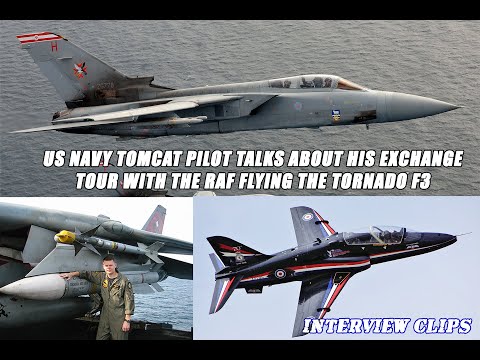 TOMCAT Pilot Talks About His Exchange Tour Flying the Tornado F3 with the RAF | Interview Clips