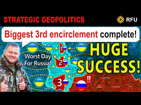 Biggest Encirclement: 1,300 Russians Killed, 330 km² Liberated! | RFU News