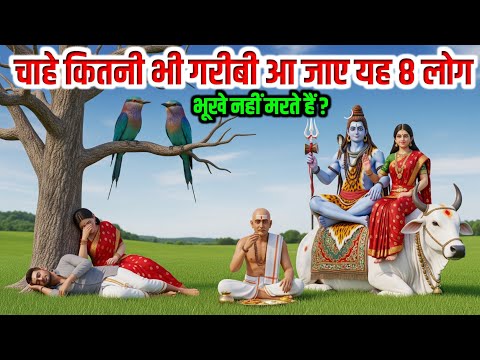 भगवान भोलेनाथ ने बताया चाहे कितनी भी गरीबी आ जाए, ये आठ लोग कभी भूखे नहीं मरते | jay Bholenath 