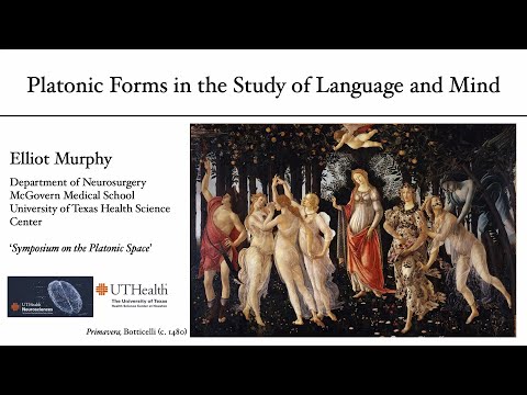 "Platonic Forms in the Study of Language and Mind" by Elliot Murphy