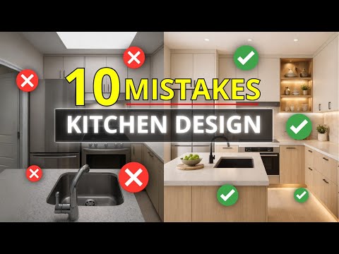 10 Kitchen Design Mistakes That Will COST You Later