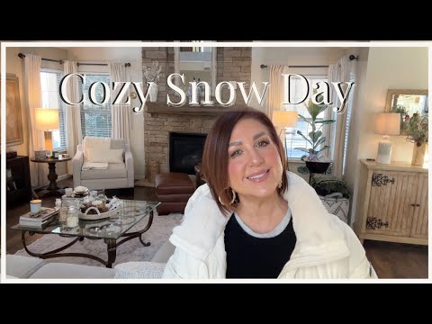 Cozy Snow Days at Home ❄️ | Winter Storm, Simple Recipes & Slow Living