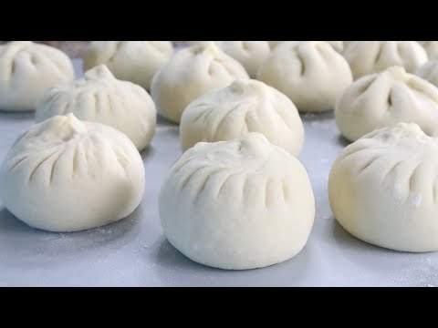 包子不会捏摺怎么办，这个好方法帮你轻松做出漂亮的包子 Easy way to make Steamed Buns with delicious fillings 有技巧无难度不塌陷不回缩 ▏佳宝妈美食