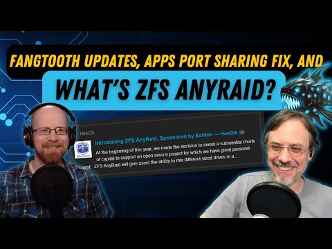 Fangtooth Updates, Apps Port Sharing Fix, and what's ZFS AnyRaid? | TrueNAS Tech Talk (T3) E029