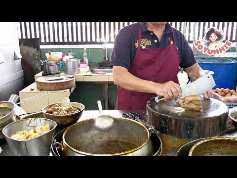 Drool Worthy! Umami Pork Belly Broth 正宗肉骨茶，蒸鱼&啦啦烹饪法 - Malaysia Street Food