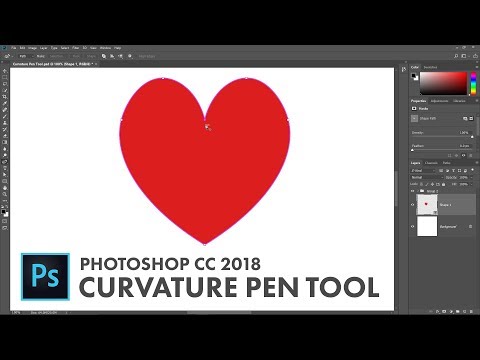 Using the Curvature Pen Tool in Photoshop