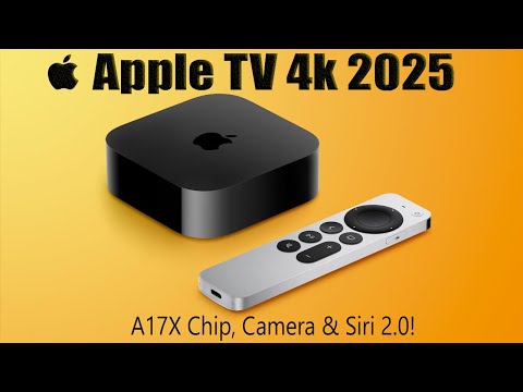 Apple TV 4k 2025 LEAKED - A17X Chip, Camera & Siri 2.0