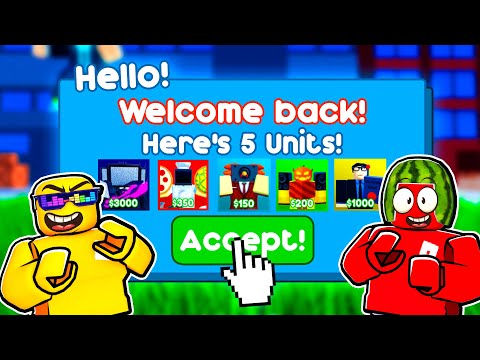 SUMMONING Random UNITS In TOILET TOWER DEFENSE