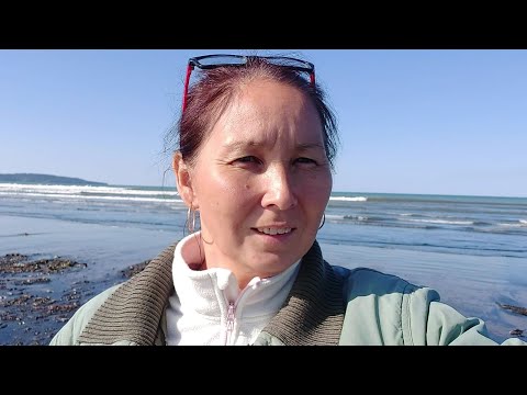 I went mushroom picking and picked geoduck.