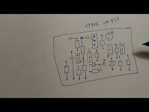 Where to connect what to the charger board on the thyristor.