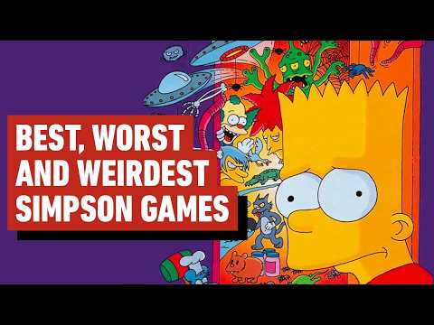 The Best, Worst, and Weirdest Simpsons Games