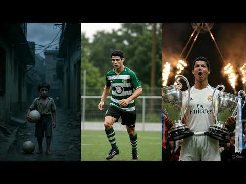 From a Child Begging for Hamburgers to $200 Million! Cristiano Ronaldo's ASTONISHING Story