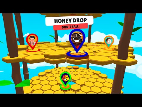 Fiz uma Competição Entre Youtubers no Stumble Guys