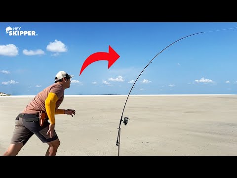 Fishing Until We Catch 100# Pounds of Fish! (Beach Fishing Marathon)