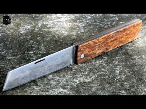 I made this folding knife