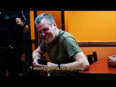 Nervous Laughter Pred has Emotional BREAKDOWN When Cops Show Up