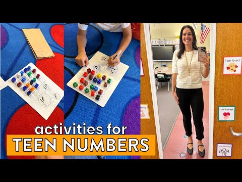 My Favorite Activities and Games for Teen Numbers // Place Value, Tens & Ones within 20