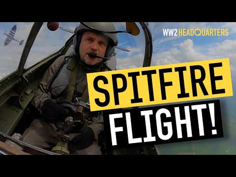 James Holland and Al Murray Take To The Skies  in  a SPITFIRE
