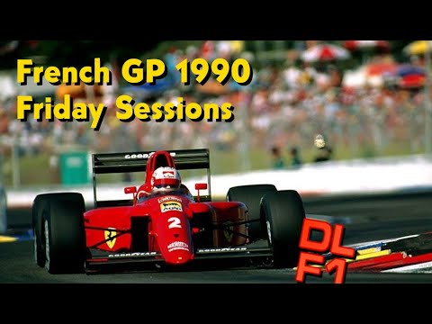 F1 1990 France 🇫🇷 Friday Sessions ⏱️ (Short Review)