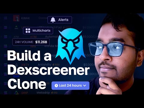 Build a DEXScreener Clone | Complete DEX Terminal Tutorial using Moralis APIs