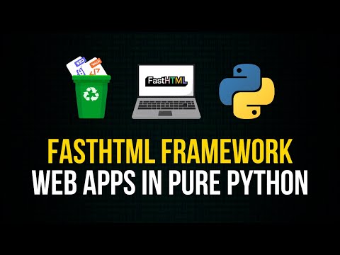 FastHTML - Web Applications in Pure Python