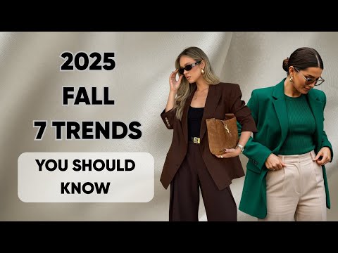 7 Fall 2025 Fashion Trends You Need to Know (Elegant Style Guide)