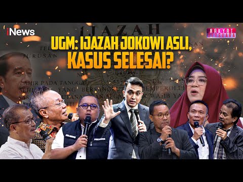 FULL UGM Turun Tangan: Klarifikasi Ijazah Jokowi Jadi Penutup Kasus?