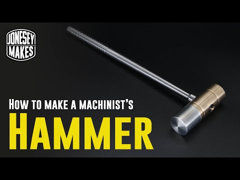 Making a Machinist's Hammer from Hemingway Kits